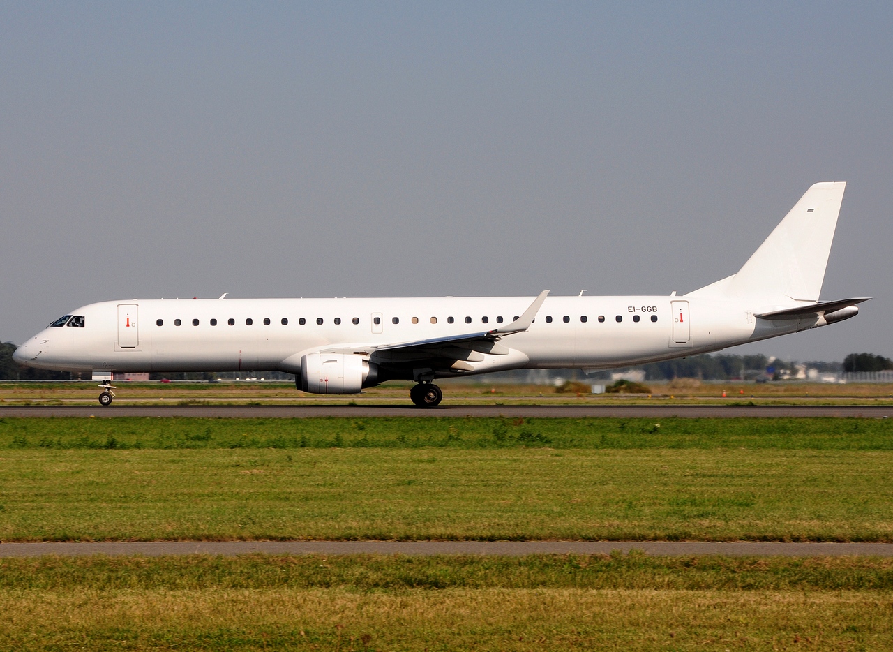 EI-GGB - ERJ-195LR (ERJ-190-200 LR) - Stobart Air - AMS - 24-08-2019