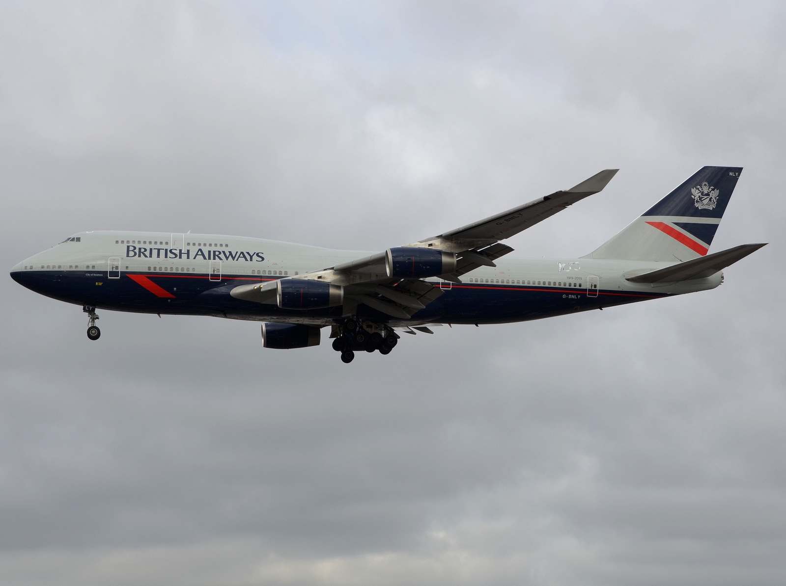 G-BNLY - 747-436 - British Airways - LHR - 20-10-2019