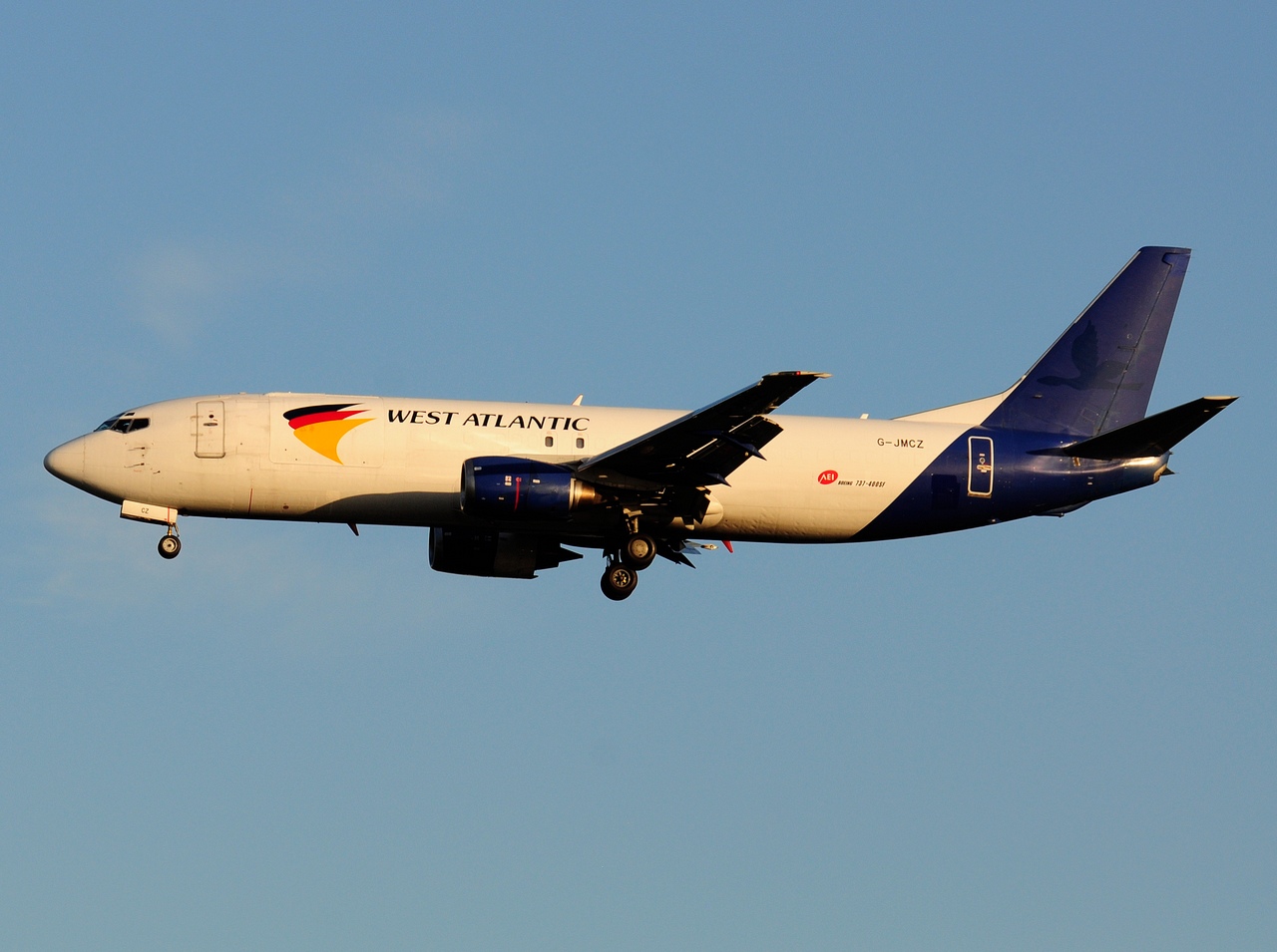 G-JMCZ - 737-4K5 - West Atlantic UK - BRU - 15-05-2019