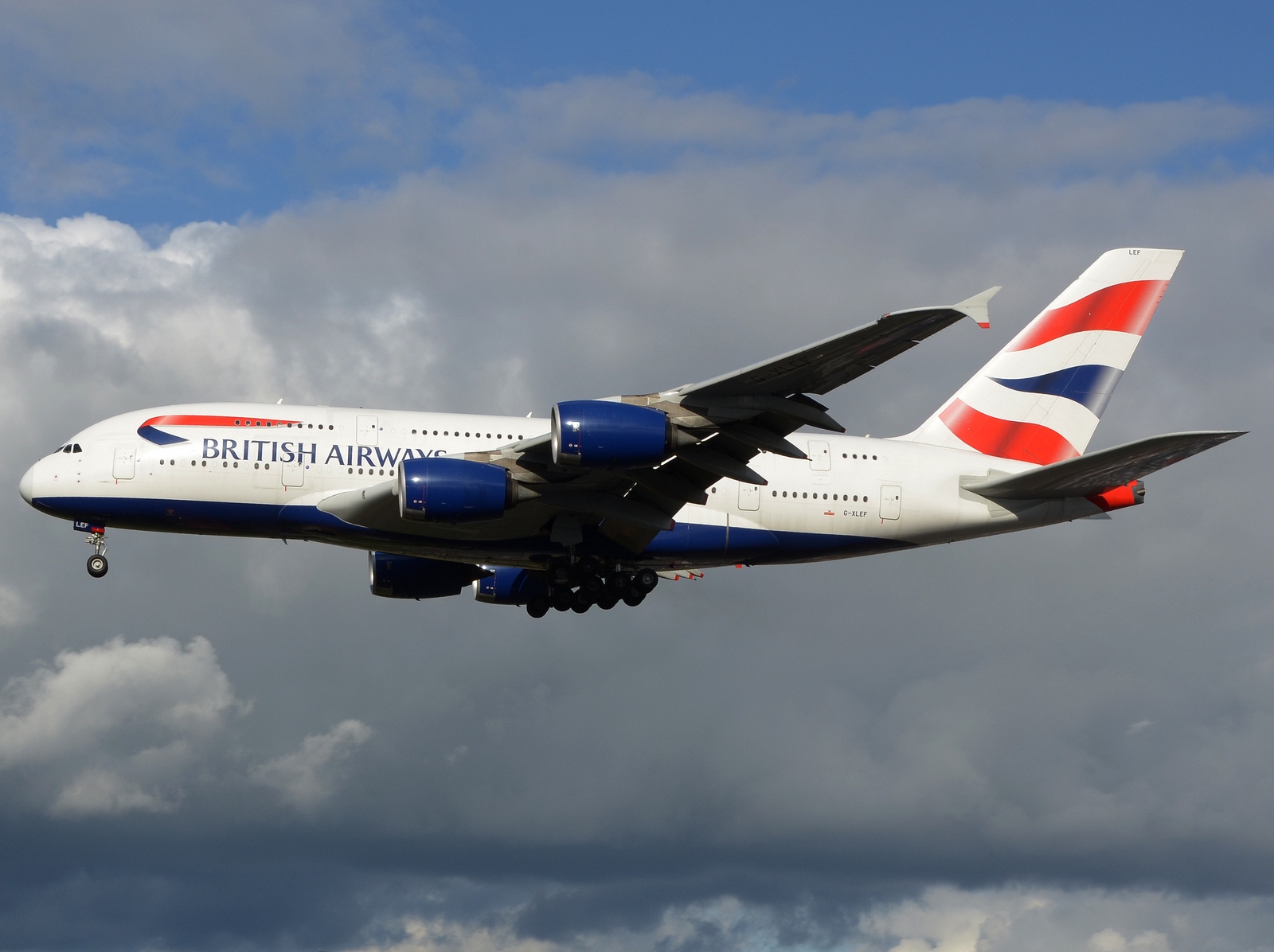 G-XLEF - A380-841 - British Airways - LHR - 19-10-2019