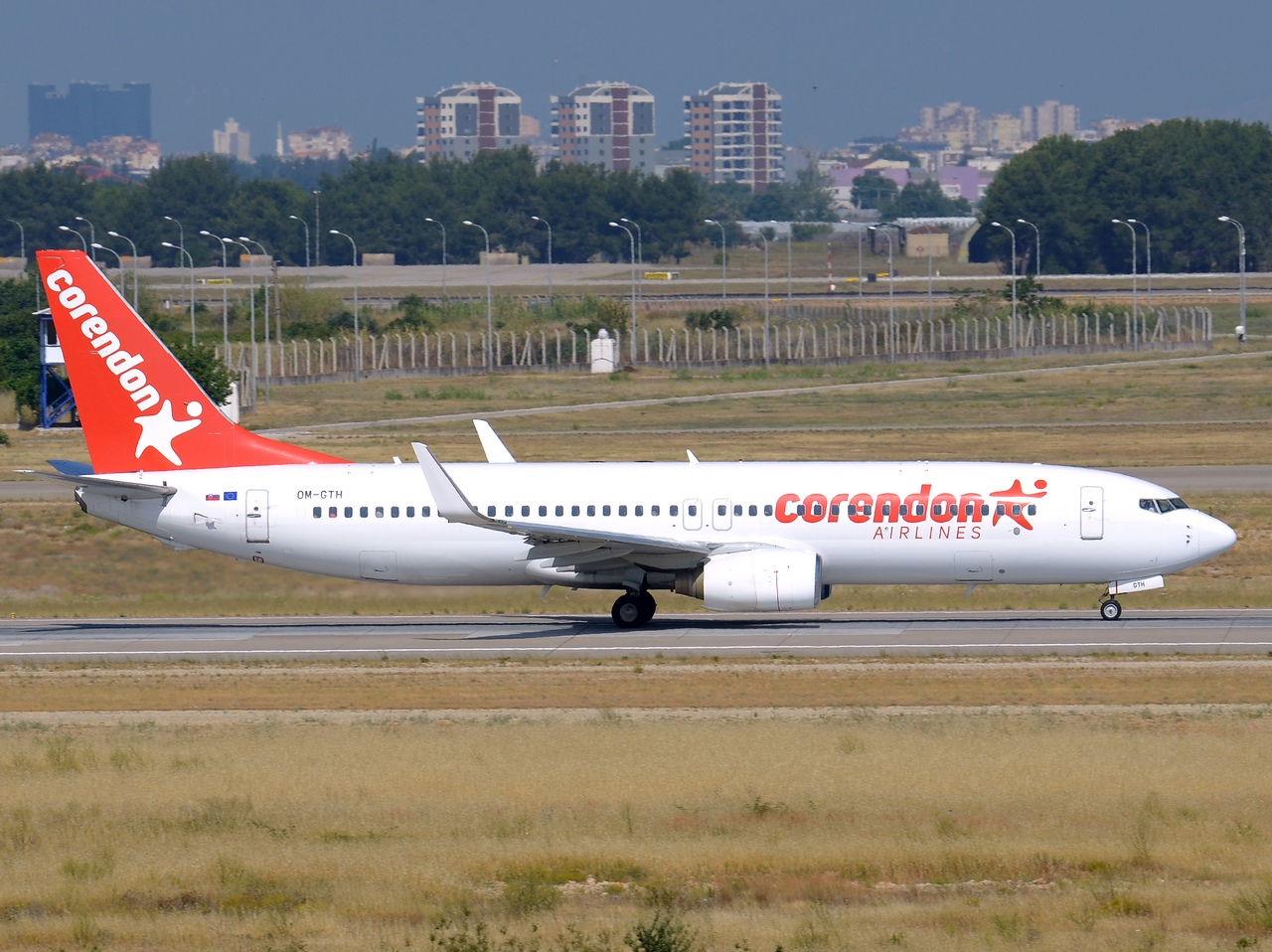 OM-GTH - 737-8BK(WL) - Corendon Airlines - AYT - 22-06-2019