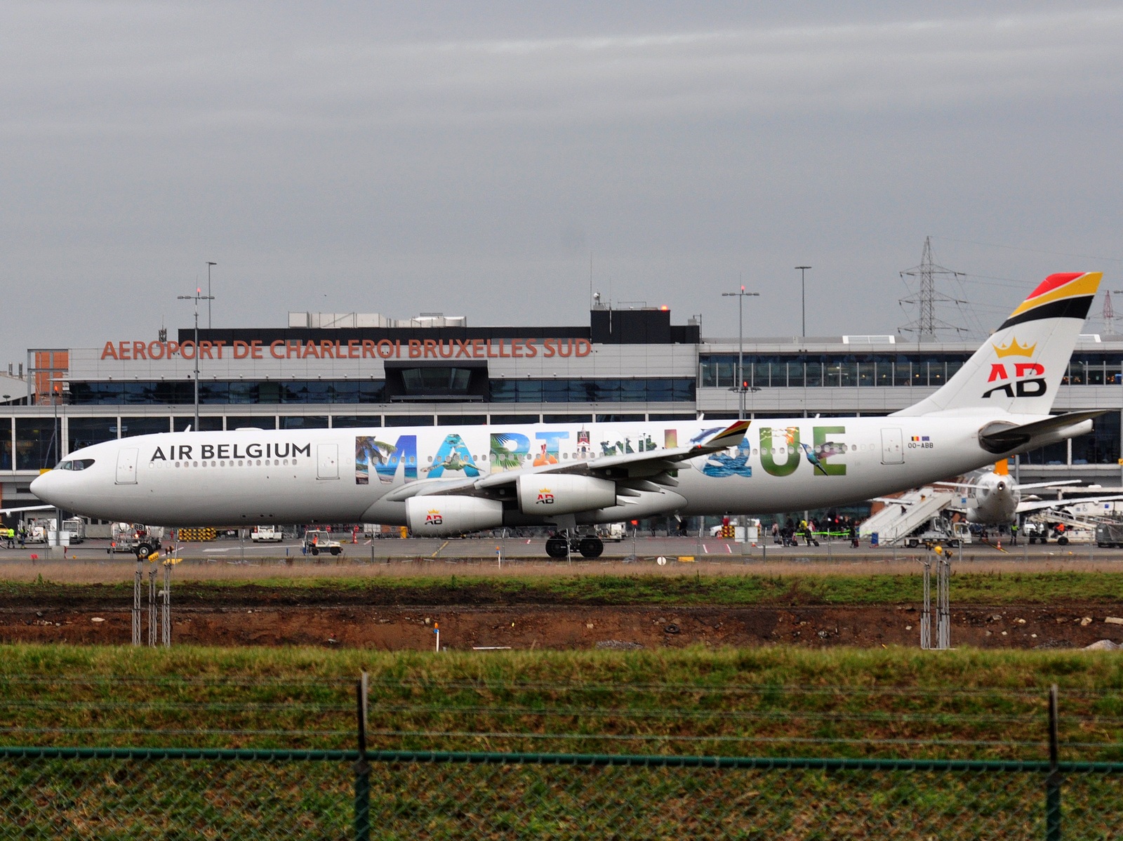 OO-ABB - A340-313 - Air Belgium - CRL - 07-12-2019