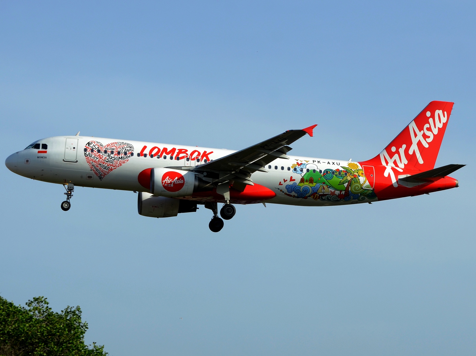 PK-AXU - A320-216 - Indonesia AirAsia - DPS - 03-12-2019