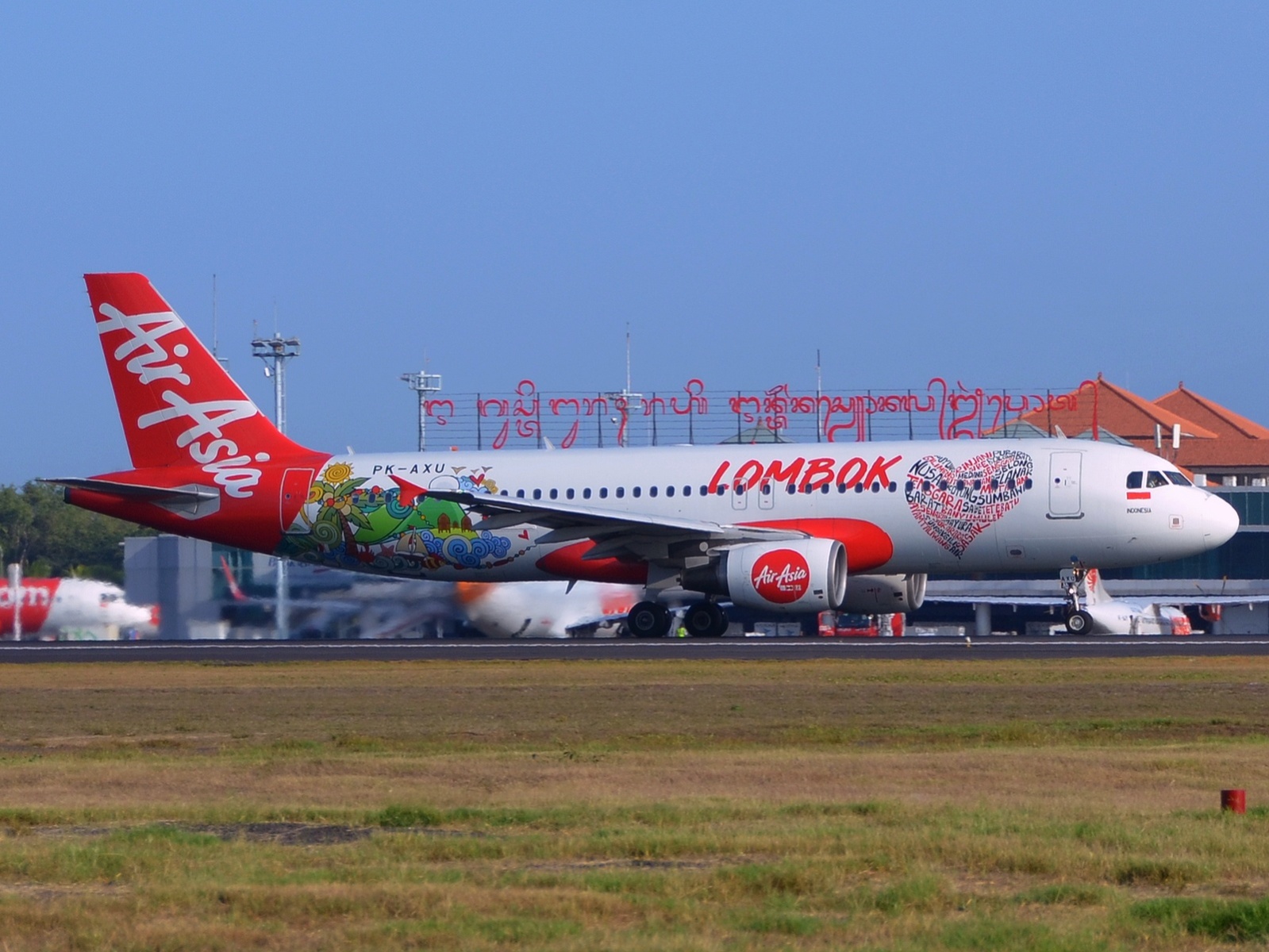 PK-AXU - A320-216 - Indonesia AirAsia - DPS - 29-11-2019