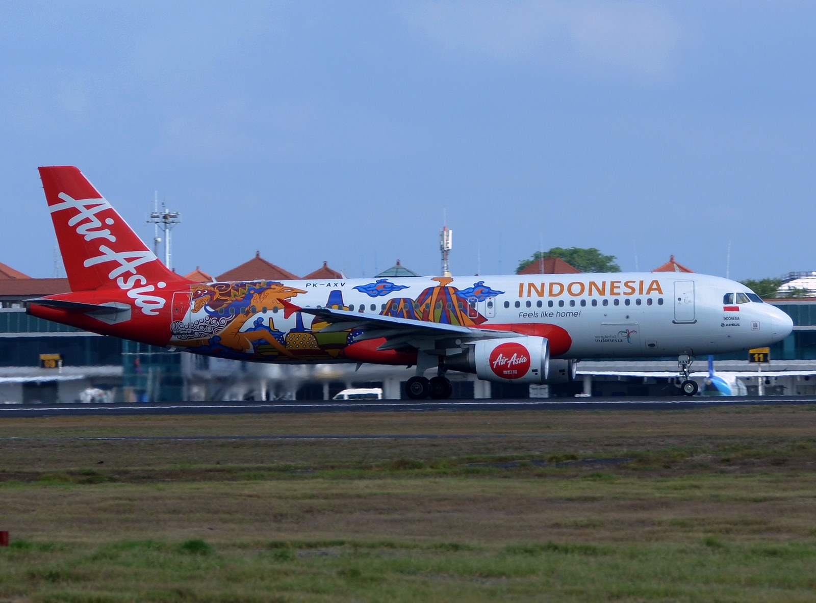 PK-AXV - A320-216 - Indonesia AirAsia - DPS - 29-11-2019