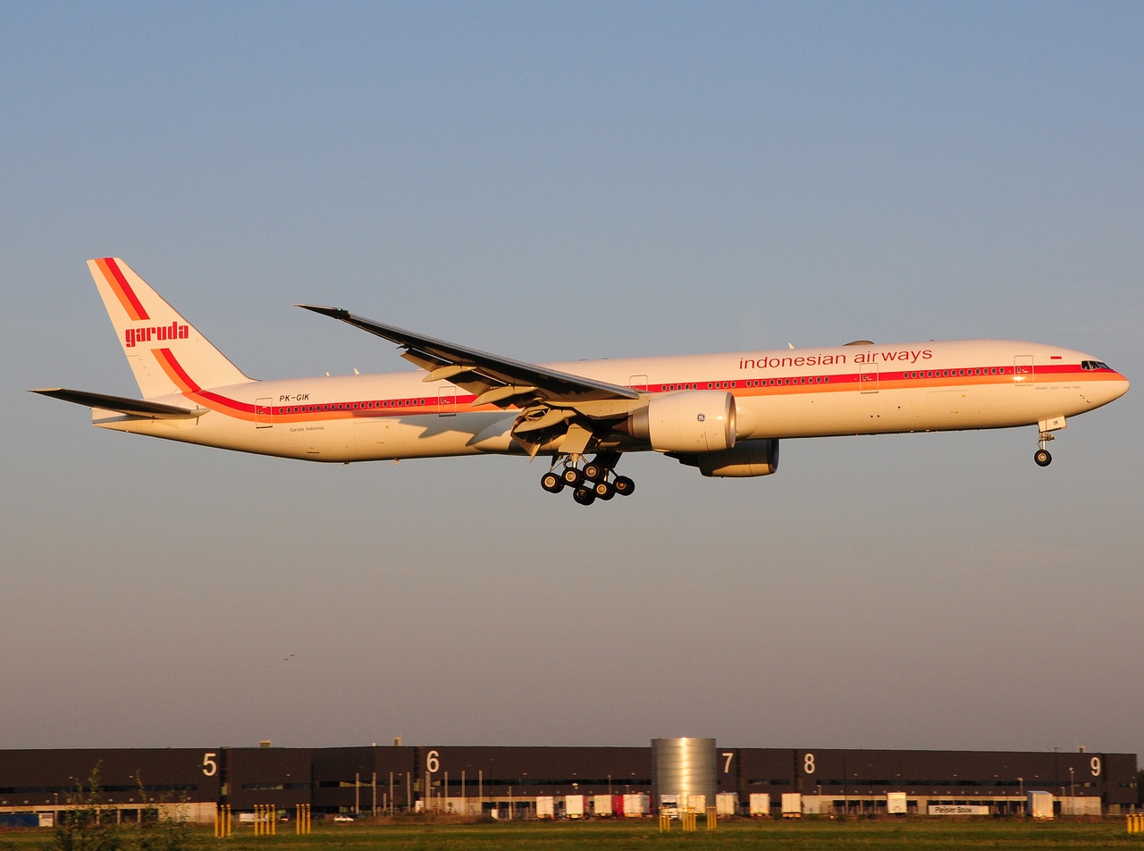 PK-GIK - 777-3U3(ER) - Garuda Indonesia - AMS - 24-08-2019