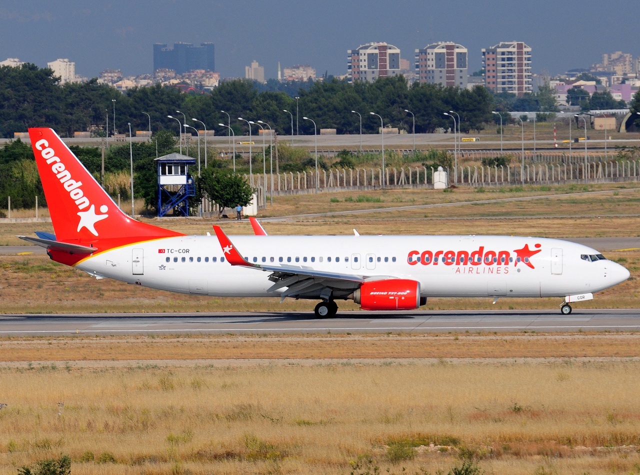 TC-COR - 737-800(WL) - Corendon Airlines - AYT - 21-06-2019