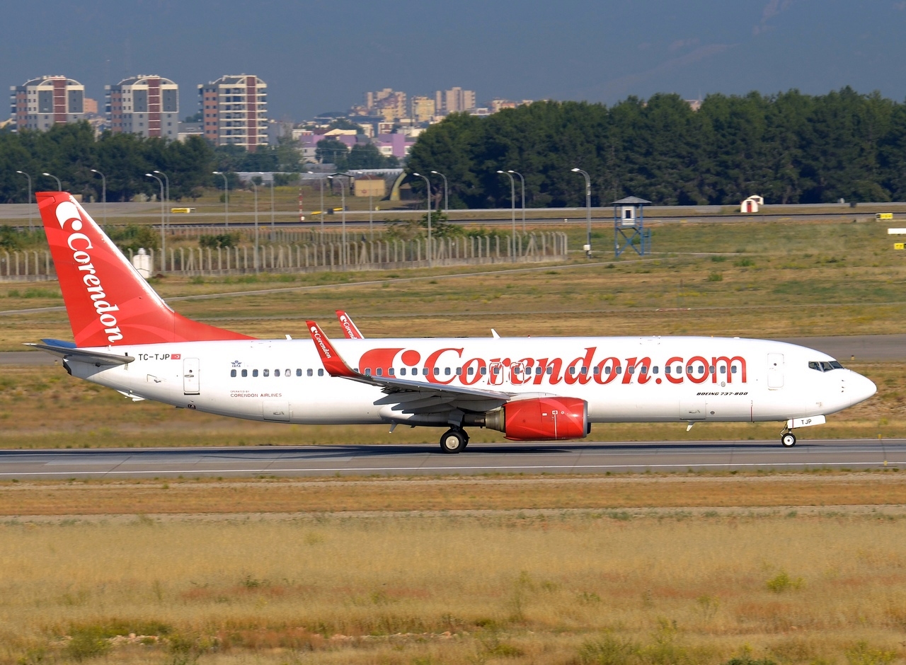 TC-TJP - 737-8BK(WL) - Corendon Airlines - AYT - 21-06-2019