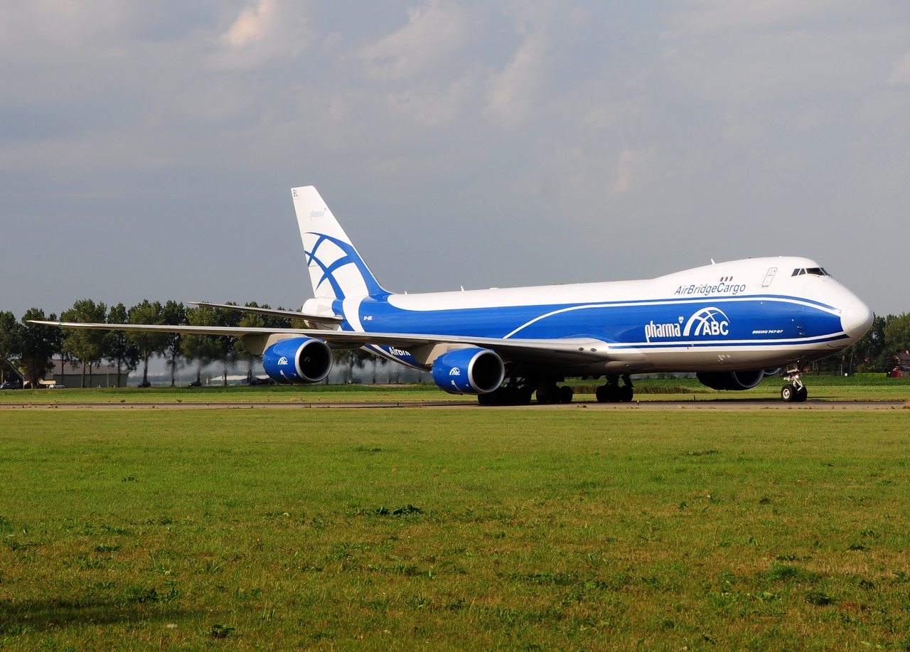 VP-BBL - 747-8F - AirBridgeCargo - AMS - 31-08-2019