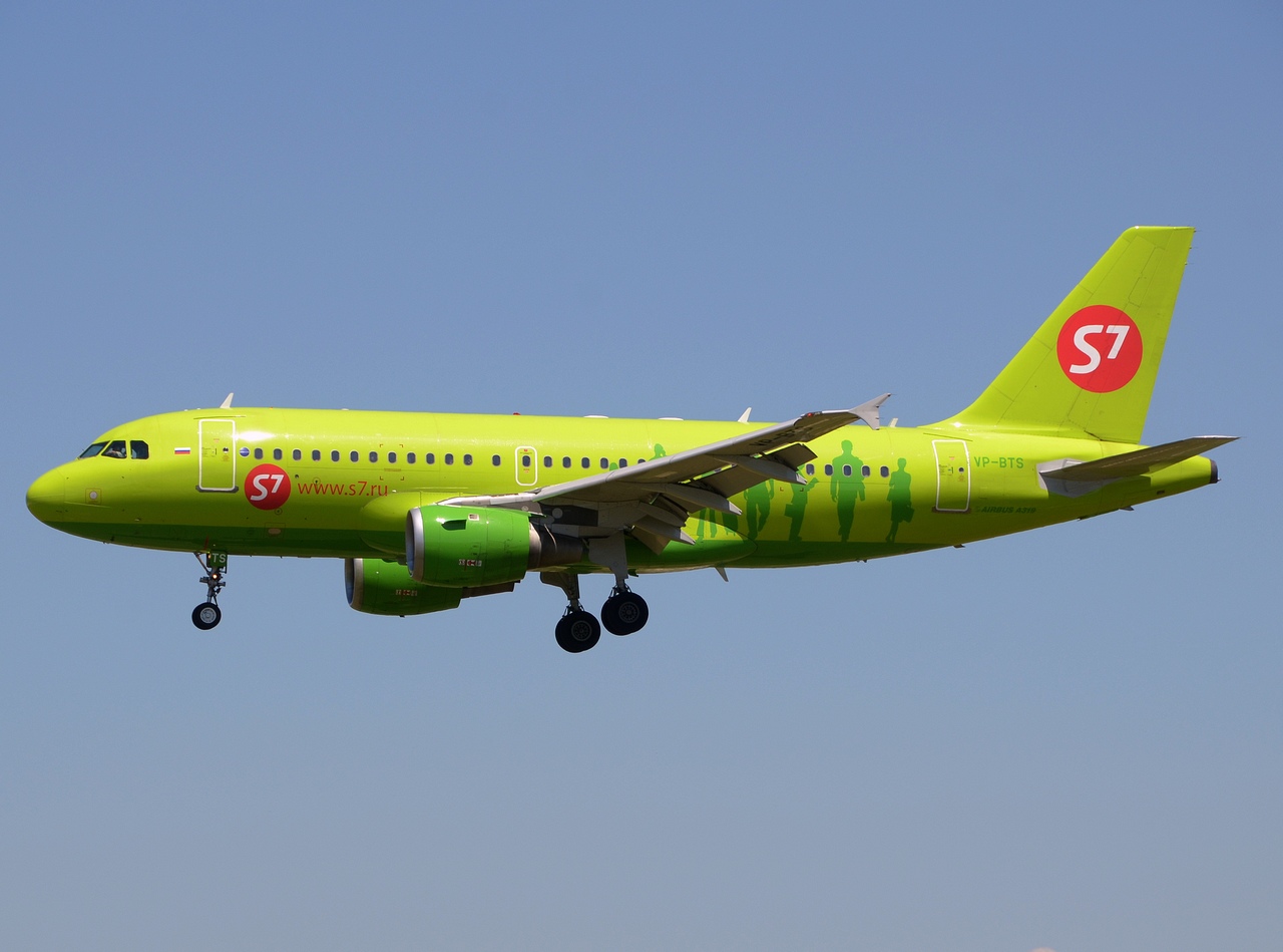 VP-BTS - A319-111 - S7 AIrlines - BCN - 02-06-2019