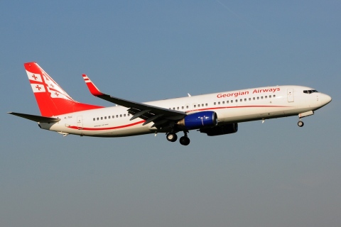 4L-TGC - 737-8FH(WL) - Airzena Georgian Airways - AMS - 24-08-2019