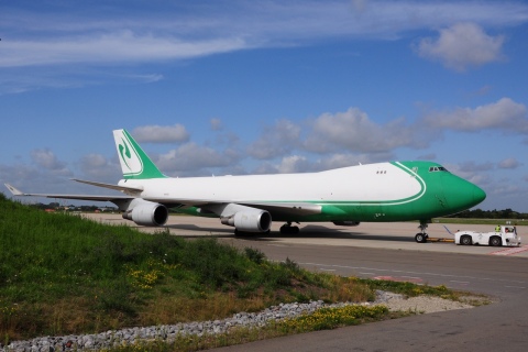 4X-ICD - 747-4EVF(ER) - Cargo Air Lines - LGG - 20-08-2019