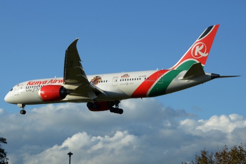 5Y-KZG - 787-8 Dreamliner - Kenya Airways - LHR - 19-10-2019b