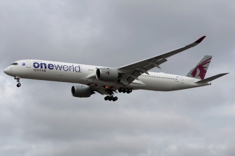 A7-ANE - A350-1041 - Qatar Airways - LHR - 20-10-2019