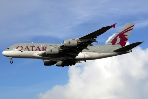 A7-APC - A380-861 - Qatar Airways - LHR - 18-10-2019