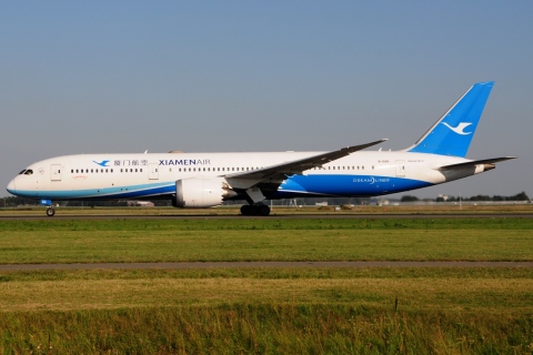 B-1566 - 787-9 Dreamliner - Xiamen Airlines - AMS - 24-08-2019