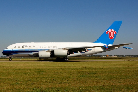 B-6136 - A380-841 - China Southern Airlines - AMS - 24-08-2019