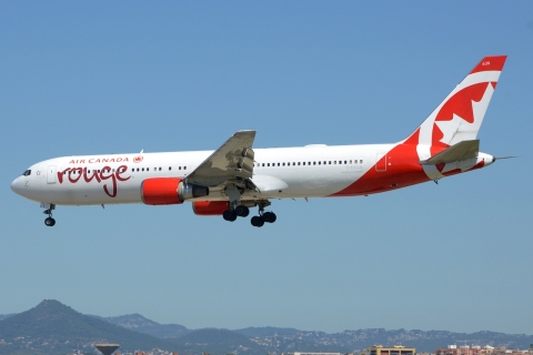 C-FXCA - 767-375(ER) - Air Canada Rouge - BCN - 02-06-2019
