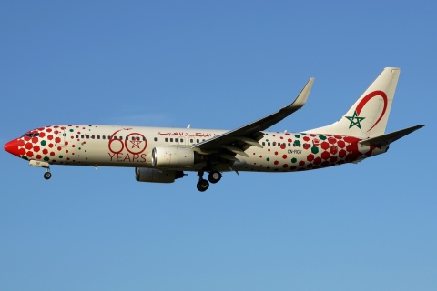 CN-RGV - 737-85P(WL) - Royal Air Maroc - LHR - 18-10-2019