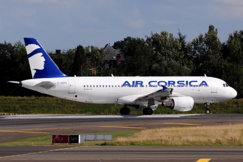 F-HZPG - A320-216 - Air Corsica - CRL - 29-08-2019
