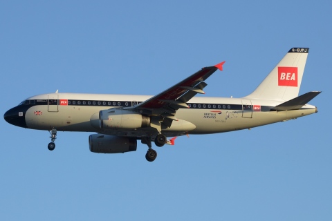 G-EUPJ - A319-131 - British Airways - LHR - 19-10-2019