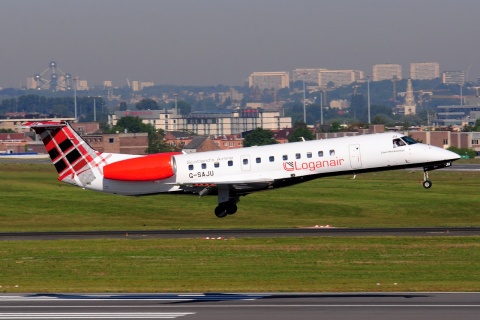 G-SAJU - ERJ-135LR - Loganair - BRU - 15-05-2019