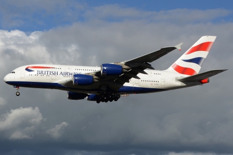 G-XLEF - A380-841 - British Airways - LHR - 19-10-2019