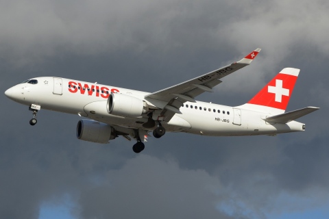 HB-JBG - A220-100 - Swiss - LHR - 19-10-2019