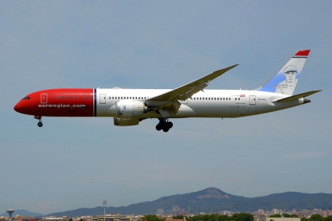 LN-LNU - 787-9 Dreamliner - Norwegian Long Haul - BCN - 03-06-2019