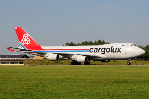 LX-MCL - 747-4HAF(ER) - Cargolux Airlines International - AMS - 31-08-2019