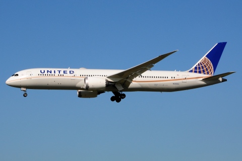 N36962 - 787-9 Dreamliner - United Airlines - AMS - 31-08-2019