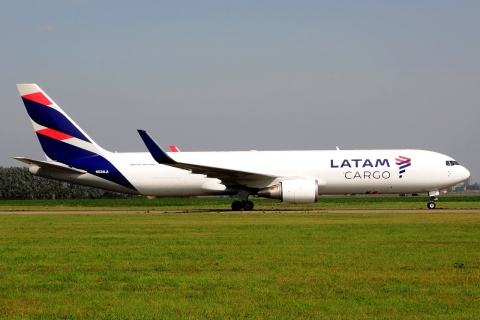 N534LA - 767-316F(ER)(WL) - LATAM Cargo Chile - AMS - 31-08-2019