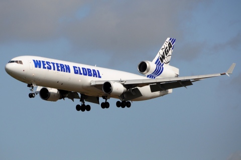 N799JN - MD-11F - Western Global Airlines - LGG - 20-08-2019b