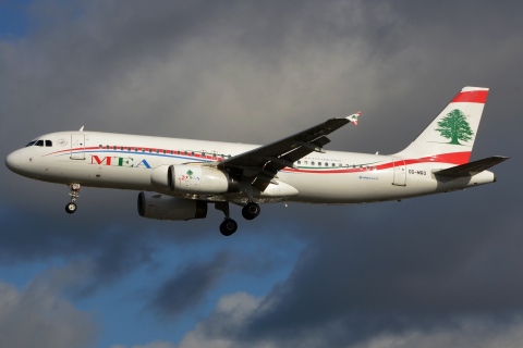 OD-MRO - A320-232 - MEA _ Middle East Airlines - LHR - 19-10-2019