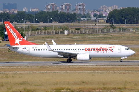 OM-GTH - 737-8BK(WL) - Corendon Airlines - AYT - 22-06-2019