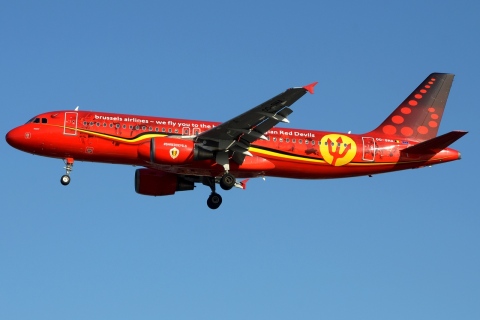 OO-SNA - A320-214 - Brussels Airlines - LHR - 19-10-2019