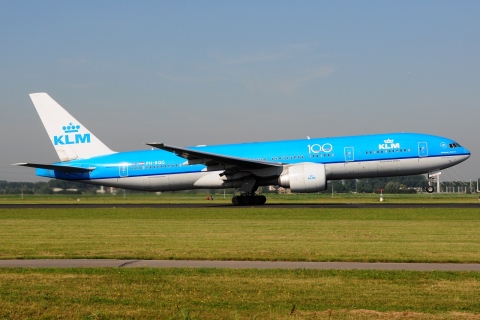 PH-BQG - 777-206(ER) - KLM Royal Dutch Airlines - AMS - 24-08-2019