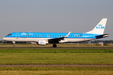 PH-EZZ - ERJ-190STD (ERJ-190-100) - KLM Cityhopper - AMS - 24-08-2019