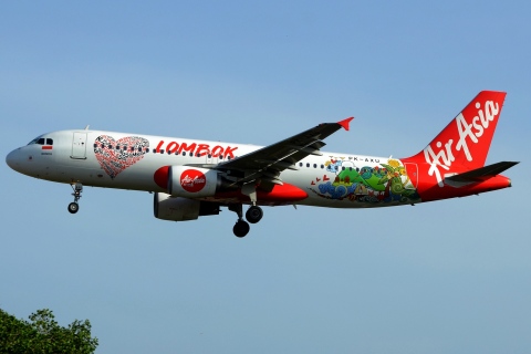 PK-AXU - A320-216 - Indonesia AirAsia - DPS - 03-12-2019