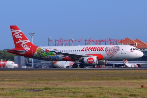 PK-AXU - A320-216 - Indonesia AirAsia - DPS - 29-11-2019