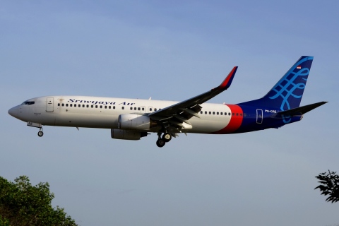 PK-CRE - 737-86N(WL) - Sriwijaya Air - DPS - 03-12-2019