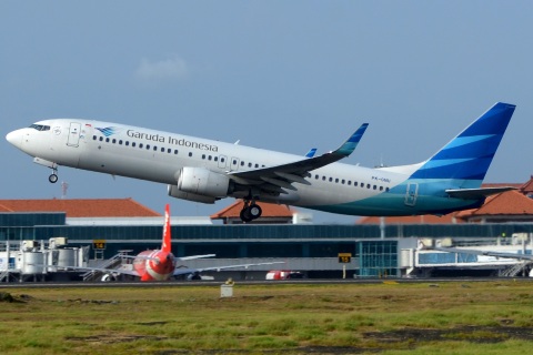 PK-GNU - 737-8U3(WL) - Garuda Indonesia - DPS - 03-12-2019