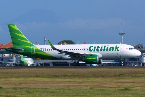 PK-GTA - A320-251N(WL) - Citilink Garuda Indonesia - DPS - 29-11-2019