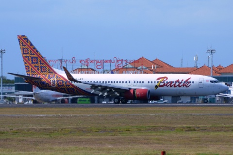 PK-LBT - 737-8GP(WL) - Batik Air - DPS - 28-11-2019