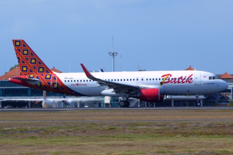 PK-LUL - A320-214(WL) - Batik Air - DPS - 28-11-2019