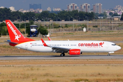 TC-COR - 737-800(WL) - Corendon Airlines - AYT - 21-06-2019