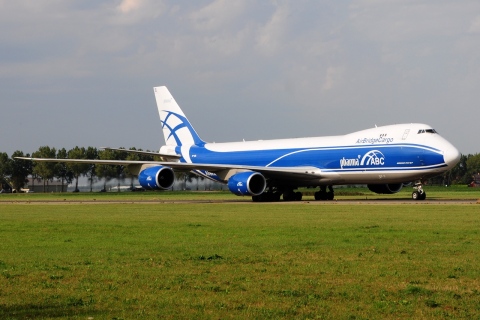 VP-BBL - 747-8F - AirBridgeCargo - AMS - 31-08-2019