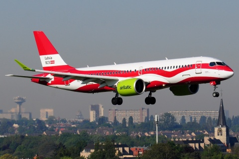 YL-CSL - A220-300 - Air Baltic - BRU - 15-05-2019