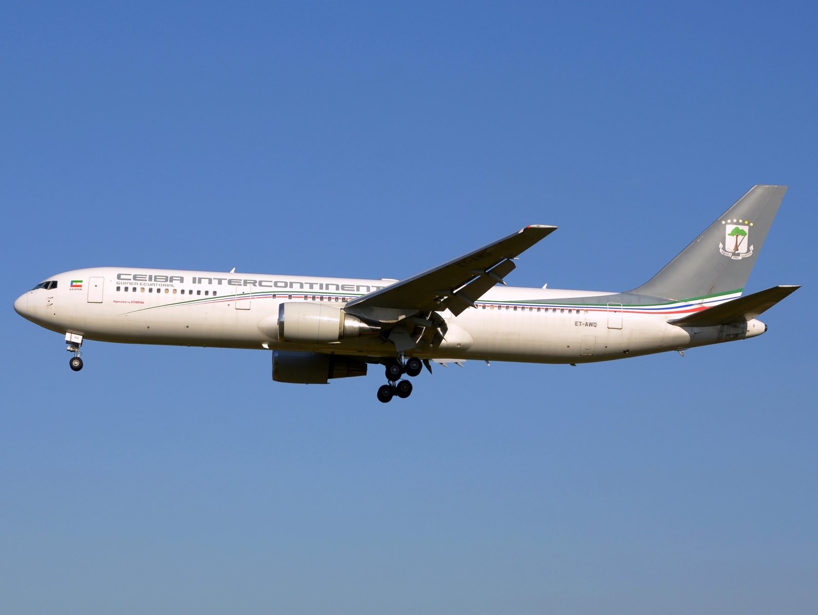 ET-AWQ - 767-306(ER) - Ceiba Intercontinental - BRU - 29-05-2020