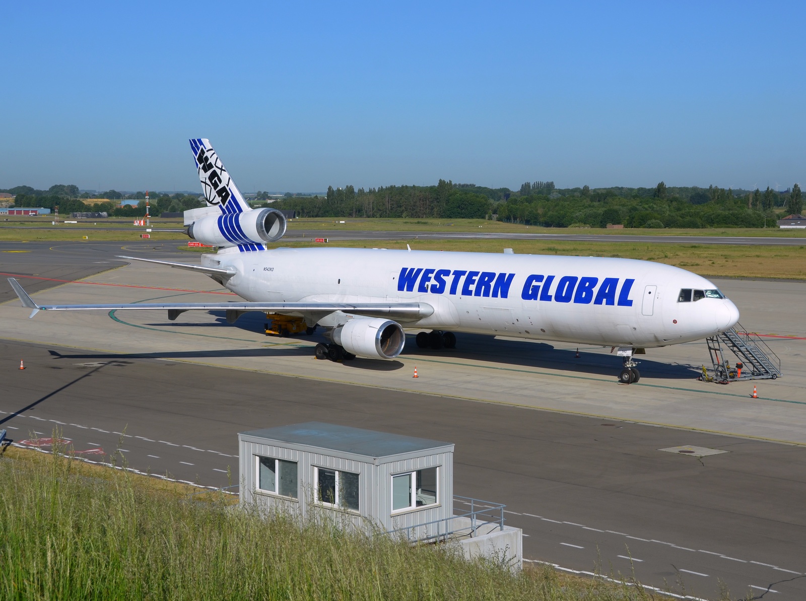 N542KD - MD-11-F - Western Global Airlines - LGG - 27-05-2020